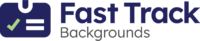 Fast Track Backgrounds Logo